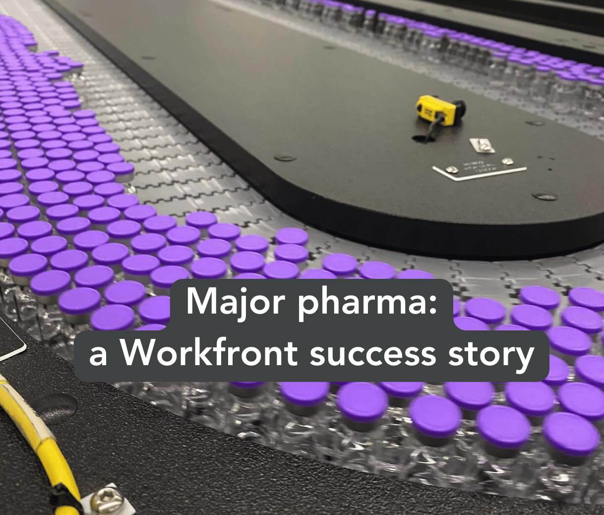 purple top vial conveyor case study cover